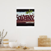 連帯。ポーランド_プロパガンダポスターの未来 ポスター (キッチン)