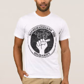 連帯Tシャツの数学者 Tシャツ (正面)