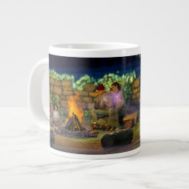 「連感じ絡した」 コーヒーマグ ジャンボコーヒーマグカップ
