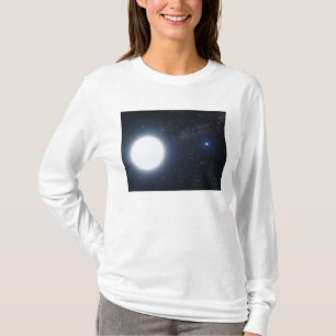 連星システムを示す芸術家の概念 Tシャツ