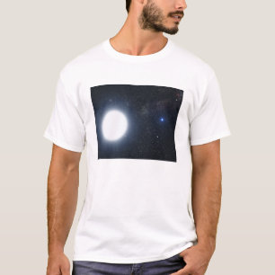 連星システムを示す芸術家の概念 Tシャツ