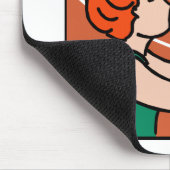 連発の球の女の子 マウスパッド (コーナー)