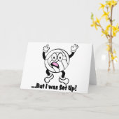 連発の男 カード (黄色い花)