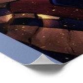 連石の火柱の鬼の層きめつのヤブ ポスター (角)