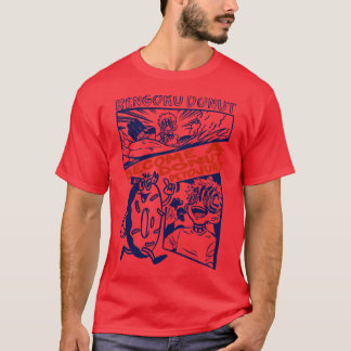 連石ドーナツがドーナツ狂十郎になる Tシャツ
