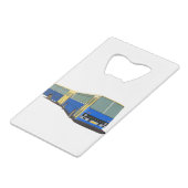 連結されたバスIkarus 280 クレジットカード栓抜き (正面アングル)