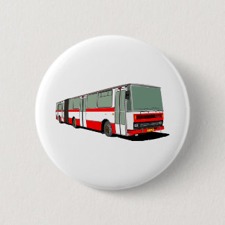 連結されたバスKarosa B 741 缶バッジ