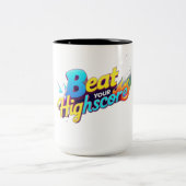 「連結された魂」 ツートーンマグカップ (中央)