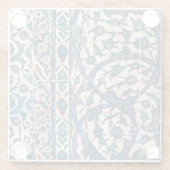 連結されたIznikタイル ガラスコースター (裏面)