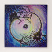 連結ニューロン ジグソーパズル (横)