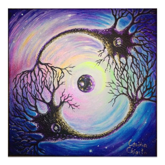 連結ニューロン フォトプリント            (正面)