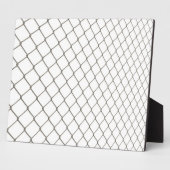 連結フェンス フォトプラーク (側面)