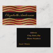 連絡をとること 名刺 (正面/裏面)