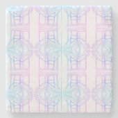 連絡抽象芸術 ストーンコースター (正面)