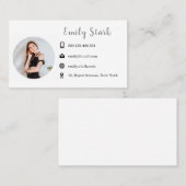 連絡詳細 コーリングカード (正面/裏面)