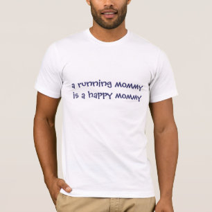 連続したお母さんは幸せなお母さんです Tシャツ
