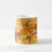 連続したガゼル2010年 コーヒーマグカップ (中央)