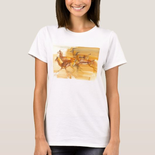 連続したガゼル2010年 Tシャツ (正面)