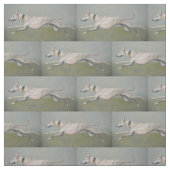 連続したグレイハウンド犬ArtFabric ファブリック (見本)