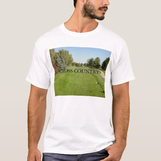 連続したコース Tシャツ (正面)