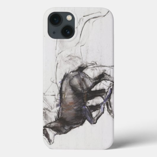 連続したセーム皮 Case-Mate iPhoneケース (裏面)