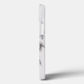 連続したセーム皮 Case-Mate iPhoneケース (裏面 / 左)