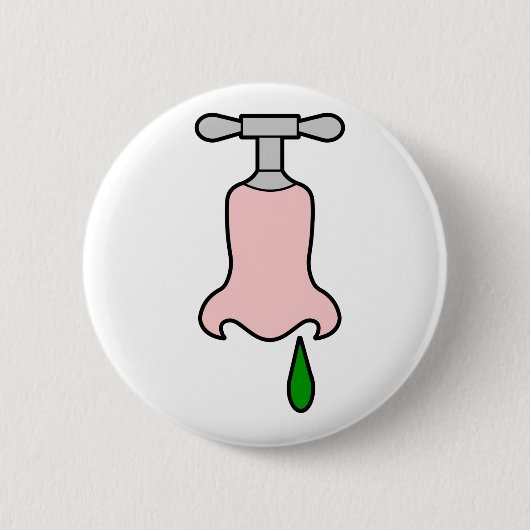 連続したタップ 缶バッジ (正面)