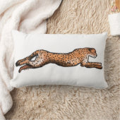 連続したチータの芸術のクッション ランバークッション (ブランケット)