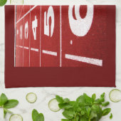 連続したトラック キッチンタオル (折り畳み)