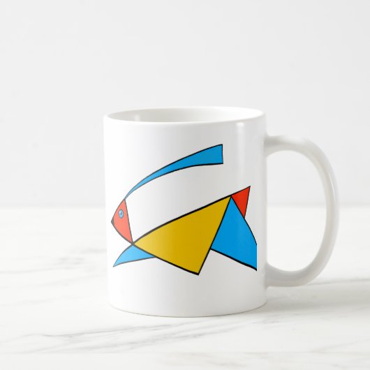 連続したノウサギのマグ コーヒーマグカップ (右)