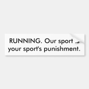連続したバンパーステッカー バンパーステッカー