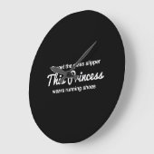 連続したプリンセス ラージ壁時計 (傾斜)