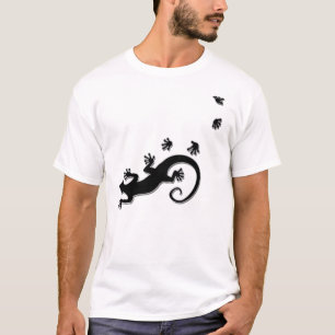 連続したヤモリ Tシャツ