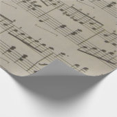 連続したワルツの包装紙 ラッピングペーパー (角)