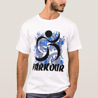 連続した人Parkour Tシャツ
