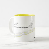 連続した天使のマグ ツートーンマグカップ (正面左)