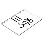 連続した女性 ノートブック (左側)