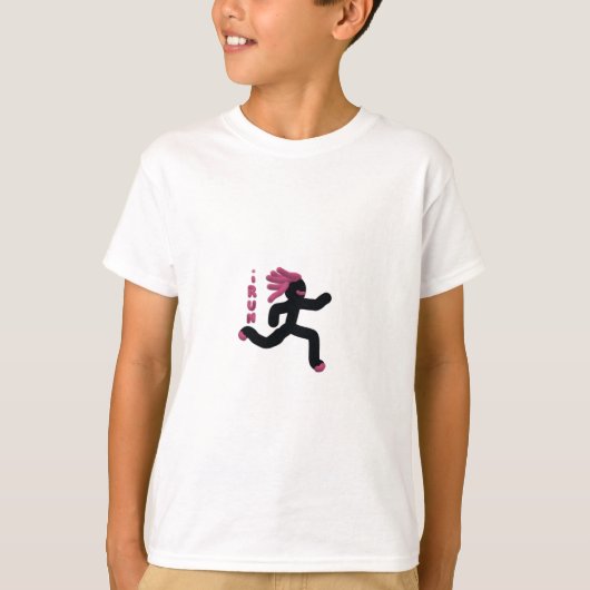 連続した戦士(紫色) Tシャツ (正面)