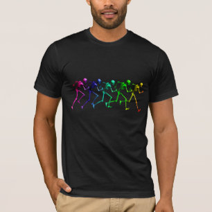 連続した虹の骨組 Tシャツ