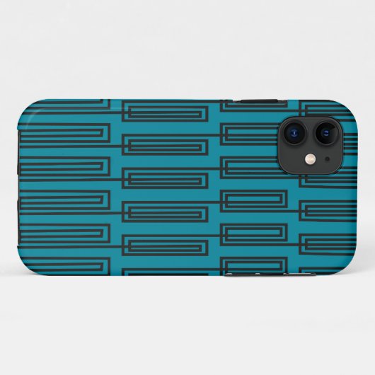 連続した長方形 Case-Mate iPhoneケース (裏面(横))