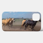 連続した馬の群れ Case-Mate iPhoneケース (裏面 (横))