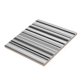 連続グストライプレー、小(4.25 x 4.25インチ) タイル (側面)