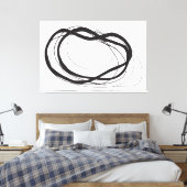 連続体水平 キャンバスプリント (インサイチュ (寝室))