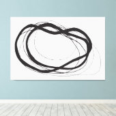 連続体水平 キャンバスプリント (インサイチュ (ウッドフロア))