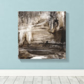 連続体I キャンバスプリント (インサイチュ (ウッドフロア))