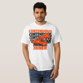 連続採掘機 Tシャツ (正面フル)