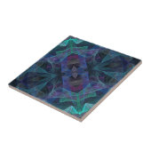 連続整合パターンフラクタルセラミックタイル タイル (側面)