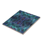 連続整合パターンフラクタルセラミックタイル タイル (側面)