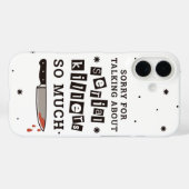 連続殺人犯の話をしてごめんなさい Case-Mate iPhoneケース (裏面 (横))