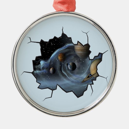 連続生活 メタルオーナメント (正面)